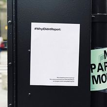 #WhyIDidntReport Ein Projekt aus dem Bereich Grafikdesign, Social Media, Urban Art und Instagram von Thomas Shim - 12.02.2021
