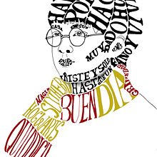 Mi Proyecto del curso: Retrato tipográfico dibujado a mano. Een project van T y pografie van Paola Renjel - 12.02.2021