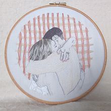Mi Proyecto del curso: Creación de retratos bordados. Un proyecto de Bordado de Sara Martí Bover - 13.02.2021
