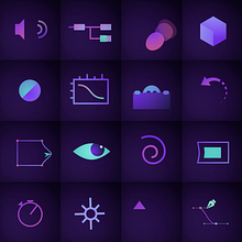 Iconos del After Effects animados en After Effects 😅. Un proyecto de Animación, Animación 2D, Creatividad, Ilustración vectorial, Motion Graphics y Vídeo de Manuel Díaz Delgado - 13.02.2021