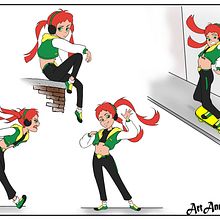 My project in Character Creation for Animation: Shapes, Color, and Expression course . % Anna Grifo tarafından hazırlanan 2D Animasyon projesi - 02.13.2021
