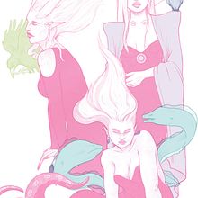 Mi Proyecto del curso: Técnicas de dibujo tradicional con Procreate. Digital Drawing, and Digital Illustration project by Pink Necro - 02.10.2021