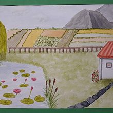 My project in Watercolor Illustration with Japanese Influence course. Watercolor Painting project by jutta_atkinson - 02.13.2021