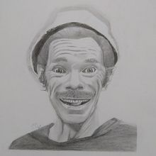 Mi Proyecto del curso: Retrato realista con lápiz de grafito (Don Ramon). Drawing, Pencil Drawing, Portrait Drawing, and Realistic Drawing project by Luis Jhean Piere Amaya Durand - 03.01.2021