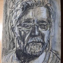 Self portrait. Drawing project by Arunas Beksta - 02.14.2021