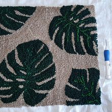 Mi Proyecto del curso: MONSTERA. Embroider project by Onintze - 02.14.2021