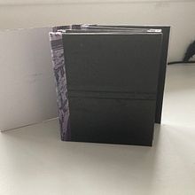 Bookbinding without Folds - first learning project. Bookbinding project by Susan - 02.14.2021