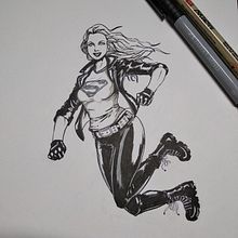 My project in Female Character Design for Comics course. Character Design, and Comic project by ivan.zvyag - 02.14.2021
