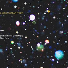 Reflex, a slow film photography app: my UX Writing project . % Filipa tarafından hazırlanan UX / UI, Ve Yazma projesi - 02.14.2021