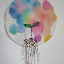 Meu projeto do curso: Técnicas básicas de bordado e aquarela. Embroider project by Ana Flávia Viebrantz Fusinato - 02.19.2021