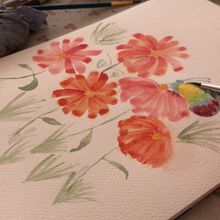 Mi Proyecto del curso: Creación de paletas de color con acuarela. Watercolor Painting project by Lucía San Vicente - 02.18.2021