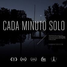 Cada Minuto Solo - Diseño de Poster. Film, Video, TV, Creativit, Editorial Design, and Graphic Design project by Martín Korinfeld Ruiz - 07.28.2019