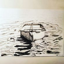 Reflections. Projekt z dziedziny R i sunek ołówkiem użytkownika Anne Brundell - 04.01.2021