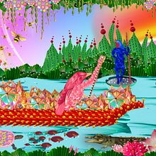 Selva. Collage, Traditional illustration, Botanical Illustration, Digital Illustration, and Children's Illustration project by Iris Luz - 02.14.2021