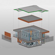Mi Proyecto del curso: Diseño y modelado arquitectónico 3D con Revit. Un projet de Architecture de Cristhian Samier Bazan Gamonal - 14.02.2021