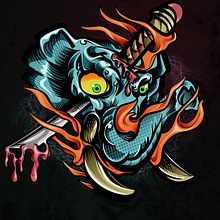 Nabakumi elephant  project. Digital Illustration project by jhazel0705 - 02.15.2021
