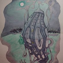 Mi Proyecto del curso: Técnicas de ilustración con acuarela y gouache. Traditional illustration, Fine Arts, Painting, Watercolor Painting, Children's Illustration, and Gouache Painting project by tannia_110 - 08.28.2021