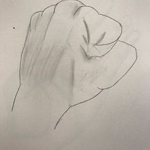 My project in Drawing for Beginners Level -1 course. Un proyecto de Dibujo de Ray Whiting - 16.02.2021