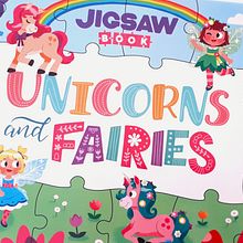 Unicorns and Fairies: Jigsaw Book . Un progetto di Character design, Illustrazione infantile e Illustrazione digitale di Pamela Barbieri - 15.02.2021