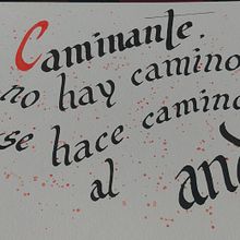 Mi Proyecto del curso: Introducción a la caligrafía fundacional. Un progetto di Calligrafia di psiana_p_m - 15.02.2021