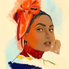 Portrait . Digital Drawing project by talfonso72 - 02.15.2021
