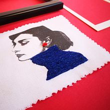 mi primo proyecto con Audrey. Projekt z dziedziny  Haft użytkownika ELISAMARIA COVRE - 15.02.2021