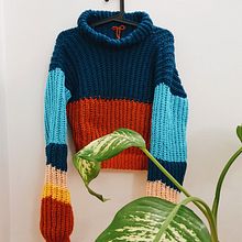 Mi Proyecto del curso: Crochet: crea prendas con una sola aguja. Un proyecto de Crochet de giulianavettorazzi - 15.02.2021