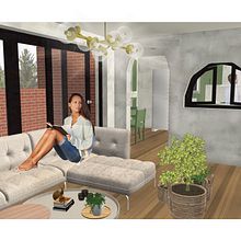 Example of the most recent project I have created (Residential) . Un progetto di Interior design di Ceylan Topbas - 15.02.2021