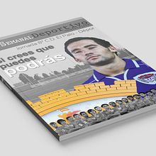 Revista Semanal Deportivo. Design, Design editorial, e Design gráfico projeto de Germán Retuerta Fernández-Paniagua - 16.02.2021