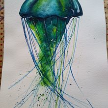Proyecto final Tecnicas modernas de acuarela Ein Projekt aus dem Bereich Bildende Künste, Traditionelle Illustration, Malerei und Aquarellmalerei von virginia villar - 22.08.2023
