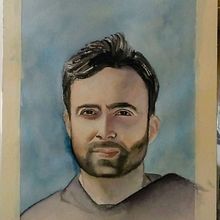 Mi Proyecto del curso: Retrato artístico en acuarela. Een project van Aquarelschilderen van martigarciacristina - 16.02.2021