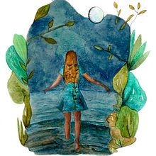 Mi Proyecto del curso: Técnicas de acuarela para ilustraciones de ensueño. Un proyecto de Ilustración tradicional de Florencia Poquet - 16.02.2021