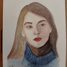 Mi Proyecto del curso: Retrato en acuarela a partir de una fotografía. Een project van  Tekening van gloriaarf - 16.02.2021