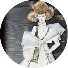 My project in Creative Fashion Illustration Techniques course. Un proyecto de Collage, Dibujo e Ilustración tradicional de Connie Lim - 16.02.2021