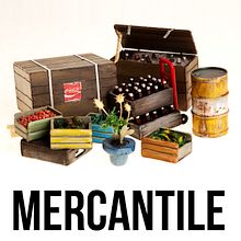 Mercantile Scale Model. 1970s Rural West.. Un projet de Scénographie de German Murillo - 16.02.2021