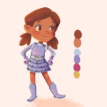 Mi Proyecto del curso: Ilustración y diseño de personajes para cuentos infantiles. Projekt z dziedziny Projektowanie postaci, Trad, c, jna ilustracja, Ilustracja c, frowa i Ilustracje dla dzieci użytkownika Alejandra Moreno - 16.02.2021