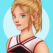 Quinn Fabray. Un progetto di Disegno digitale di Luu Bellingeri - 16.02.2021