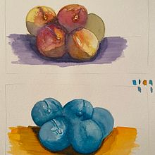 Mi Proyecto del curso: Creación de paletas de color con acuarela. Watercolor Painting project by Ventura Labbé - 02.17.2021