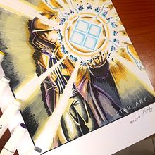 Mi Proyecto del curso: Coloreado con marcadores para dibujo manga. Drawing project by Alex De la Madrid Rosiles - 02.16.2021