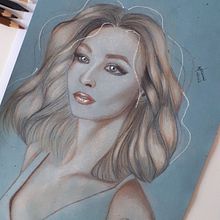 Mais um Projeto do curso de pastéis e lápis de cor. Un progetto di Disegno a matita e Illustrazione tradizionale di Karem Santos - 17.02.2021