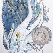 Erik The golden book of insects. Acr, lic Painting, Artistic Drawing, Botanical Illustration, and Children's Illustration project by Karin den Dekker - 02.17.2021