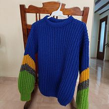 Mi Proyecto del curso: Crochet: crea prendas con una sola aguja. Projekt z dziedziny Sz i dełkowanie użytkownika Upe Millán - 17.02.2021