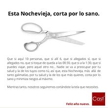 Campaña New Year Ein Projekt aus dem Bereich Cop, writing, Kreativität, Erzählung und Werbung von Salvador Durbán Acién - 17.02.2021
