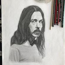 Mi Proyecto del curso: Retrato realista con lápiz de grafito. Pencil Drawing, Portrait Drawing, and Realistic Drawing project by Maxi Rey - 02.21.2021