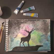 My project in Modern Watercolor Techniques course. Watercolor Painting project by Laura Pronestì - 02.17.2021
