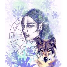 Mi Proyecto del curso: Ilustración de retrato con técnicas analógicas y digitales. Een project van  van Laura FLEITAS DELGADO - 17.02.2021