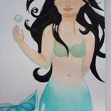 Mi Proyecto del curso: Técnicas de acuarela para ilustraciones de ensueño. Drawing project by Fátima - 02.17.2021