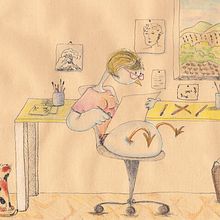 Ink and watercolors drawing. Traditional illustration project by Isabella Del Gobbo - 02.17.2021