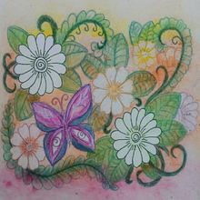 Mi Proyecto del curso: Técnicas de acuarela en negativo para ilustración botánica. Watercolor Painting project by Sandra Murad - 02.18.2021