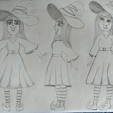 Mi Proyecto del curso: Introducción a la creación de personajes estilo cartoon. Sketching project by Jazmin Zarate - 03.02.2021